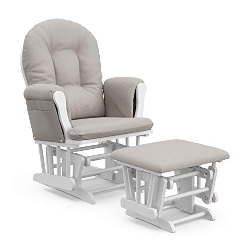 Premium Hoop Glider & Ottoman