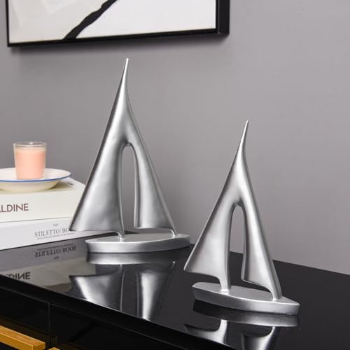 Modern Sculptures Home Decor (2 Count)