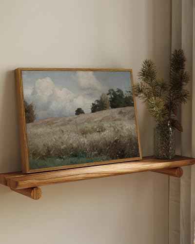 Framed Canvas Wall Art Vintage Decor