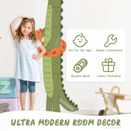 Personalized Name Kids Height Wall Chart