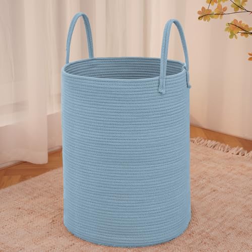 80L Cotton Rope Laundry Basket Hamper
