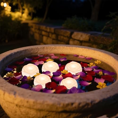 24pcs Flameless LED Floating Candles (24 Count)