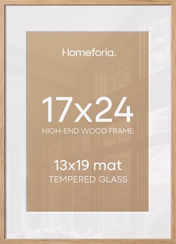 17x24 Natural Oak Picture Frame (3 Count)