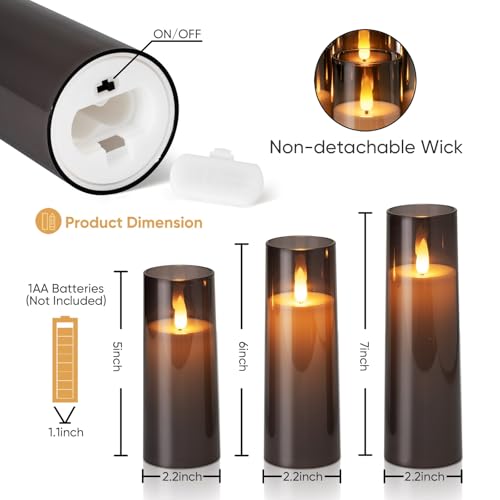 Decorative Flameless Candles (9 Count)