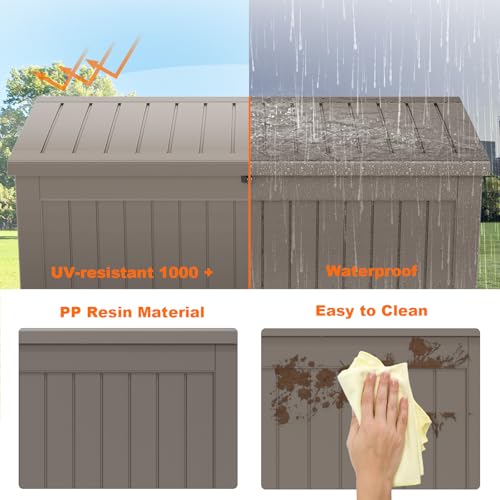 280 Gallon Outdoor Deck Box