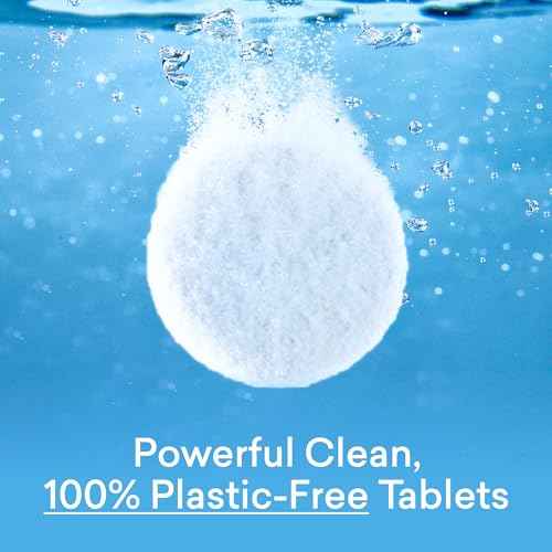 100% Plastic Free Toilet Bowl Cleaner Tablets Set (14 Count)