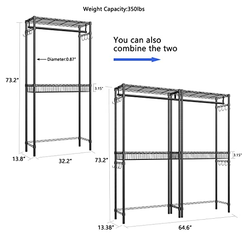 Washer and Dryer Storage Shelf (2 Count)
