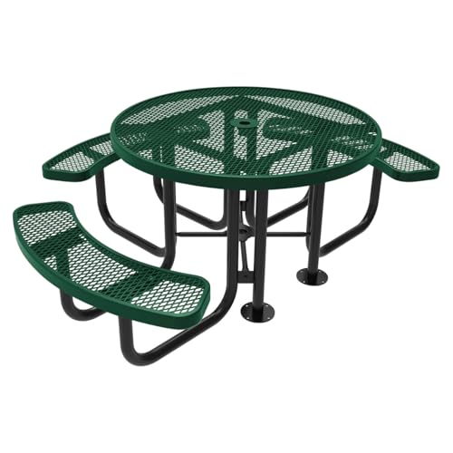 46In Round Picnic Table