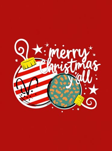 Womens Christmas Tops Long Sleeve Graphic Tee Loose Casual Fall Shirts Lightweight V Neck Pullover Red L