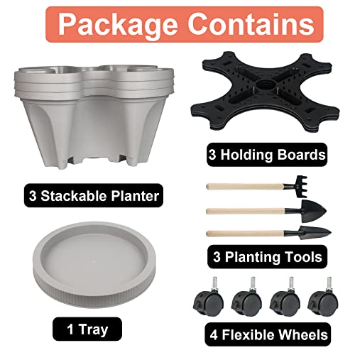 Vertical Planter Tower (2 Count)