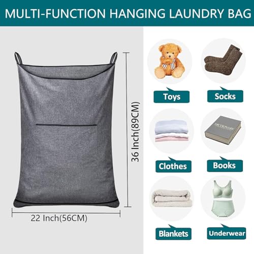 Hanging Laundry Hamper (10.5822 Ounce)
