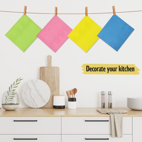 Swedish Dishcloths for Kitchen (6 Count)