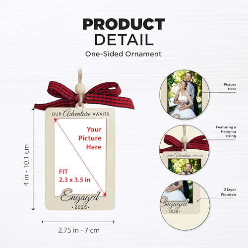 2025 Christmas Photo Frame Ornament