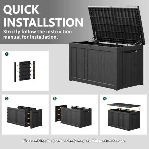 280 Gallon Outdoor Storage Box