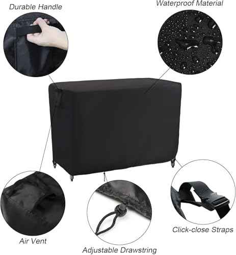 Outdoor Prep Table Cover 36x24 for Stainless Steel Work Table