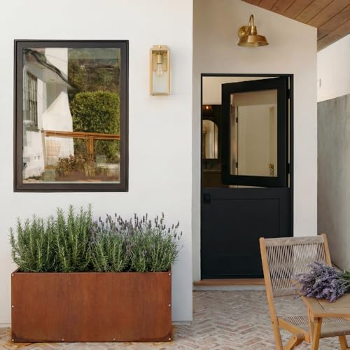 Corten Steel Rectangular Outdoor Planter Box
