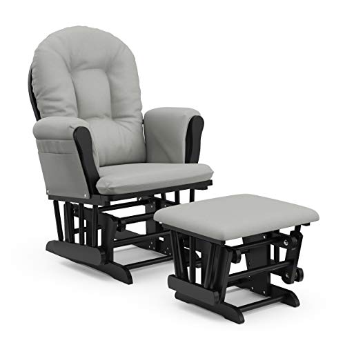 Premium Hoop Glider & Ottoman
