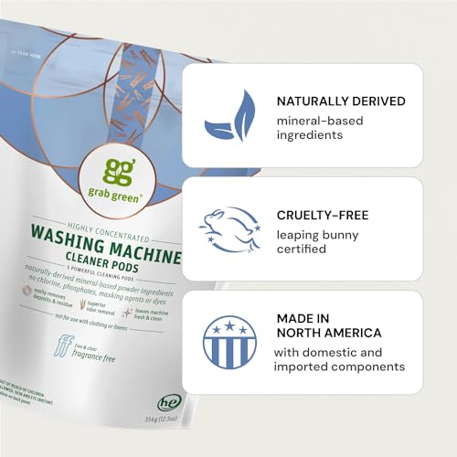 Washing Machine Cleaner Pods (5 Count)