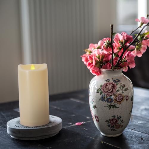 4" x 10" Large Outdoor Flameless Candle with Remote and Timer