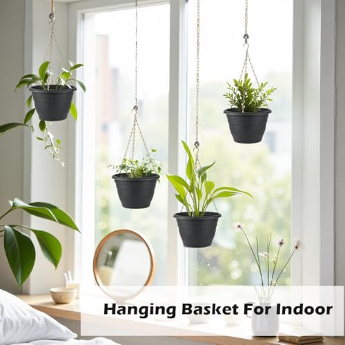 Hanging Planters 10 Inch (4 Count)