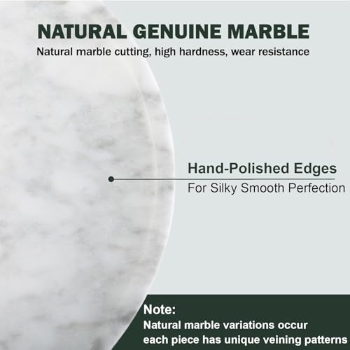 Natural Marble Decorative Tray for Bathroom Bedroom Kitchen Dresser