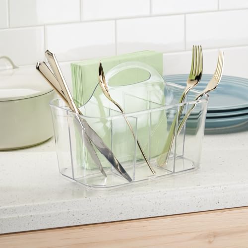 4 Section Storage Caddy with Handle (2 Count)