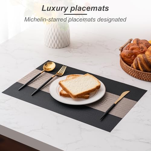 Placemats Set of 6 Washable Indoor (6 Count)