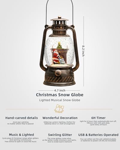 Snow Globe Christmas Decorations Indoor