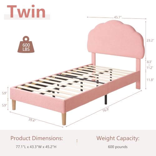 Twin Size Bed Frame Set of 2