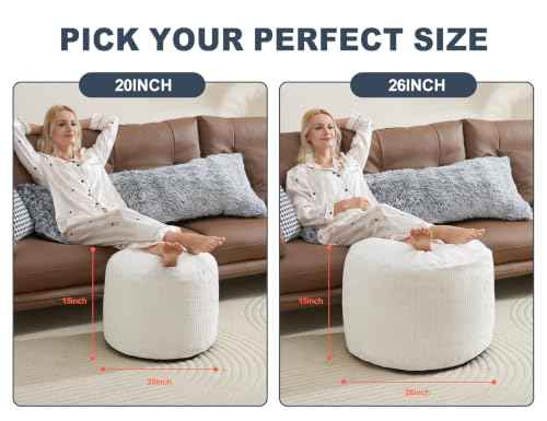 Pouf Ottoman Foot Rest