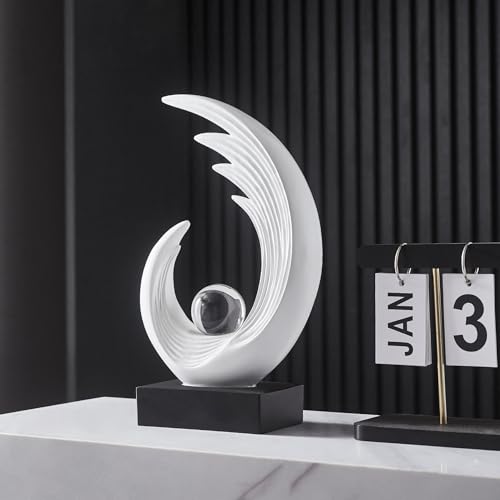 Modern Abstract Sculpture for Coffee Table Living Room Decor