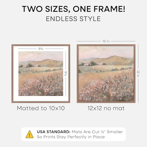 12x12 Mocha Picture Frame