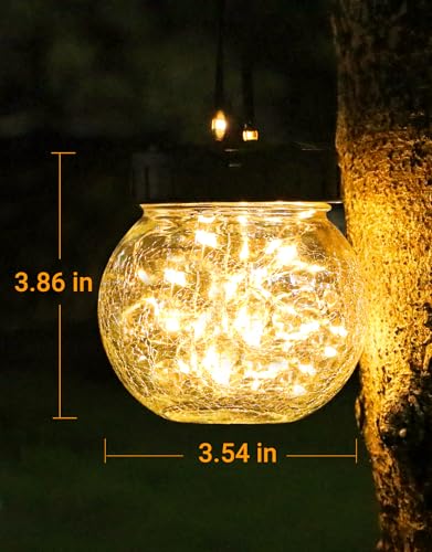 Solar Lanterns Solar Lights Outdoor Waterproof 18 (18 Count)