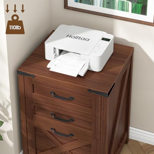 Vertical File Cabinet with 3 Drawers for Home Office