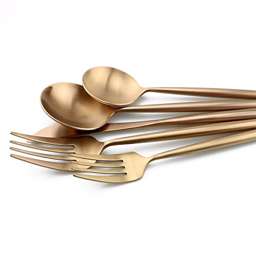 20 Pieces Luxury Rose Gold 18