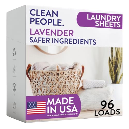 Lavender Laundry Detergent Sheets (96 Count)
