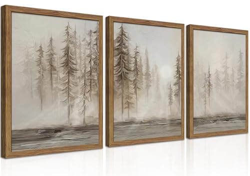 Framed Forest Wall Art Set of 3 (3 Count)