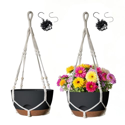12 Inch Hanging Baskets for Plants Outdoor