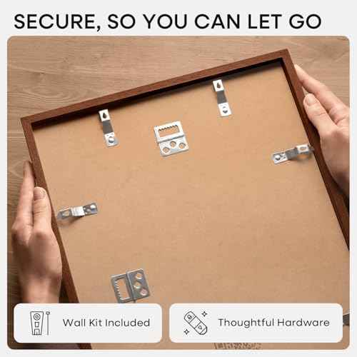 A1 Brown Oak Poster Frame
