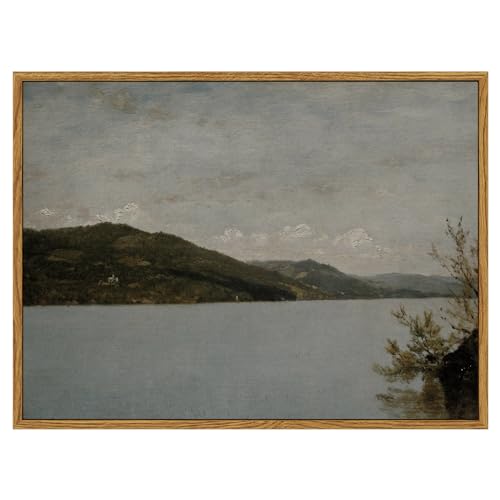 Framed Canvas Wall Art Vintage Decor