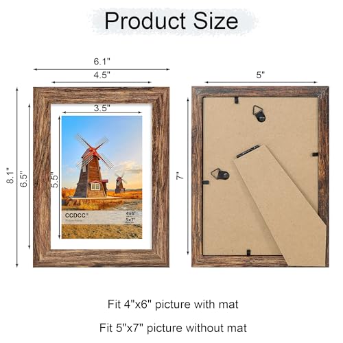 5x7 Picture Frame Set of 4 (4 Count)