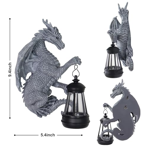 Garden Statues Tree Hugger Dragon
