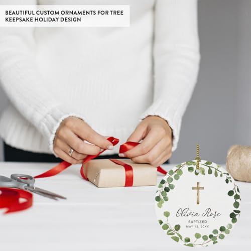 Personalized Baptism Ornament 2026