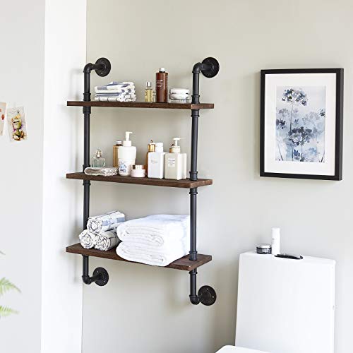 3 Tiers Industrial Pipe Shelves