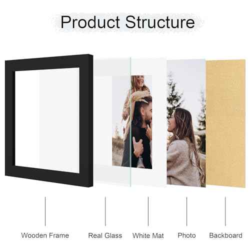 8x8 Picture Frame Set of 4