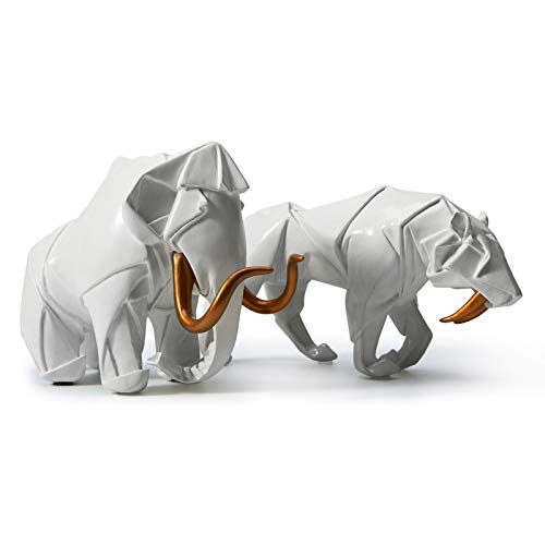 Panther Statue Sculpture Animal Figurine Modern Home Decor 9.8 Inch