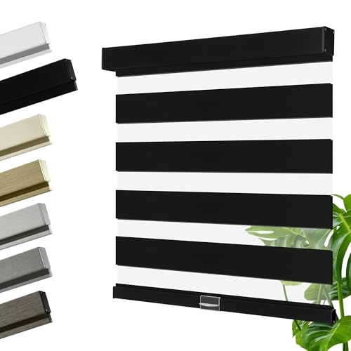 Cordless Zebra Blinds for Windows