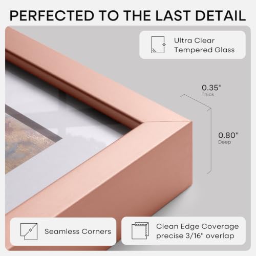 4x6 Rose Picture Frame (2 Count)