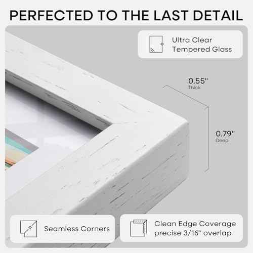 15x21.25 White Oak Puzzle Picture Frame