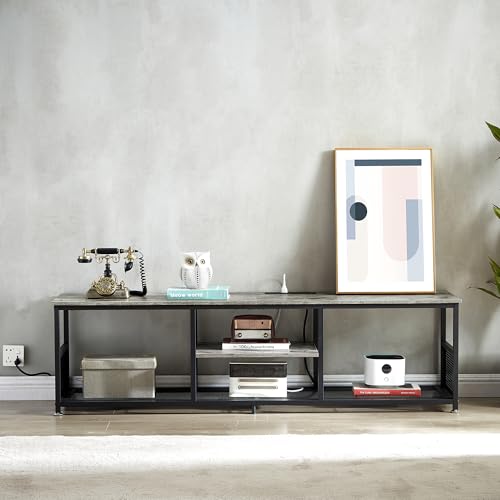 TV Stand with Power Outlets for Televisions up to 75Inch